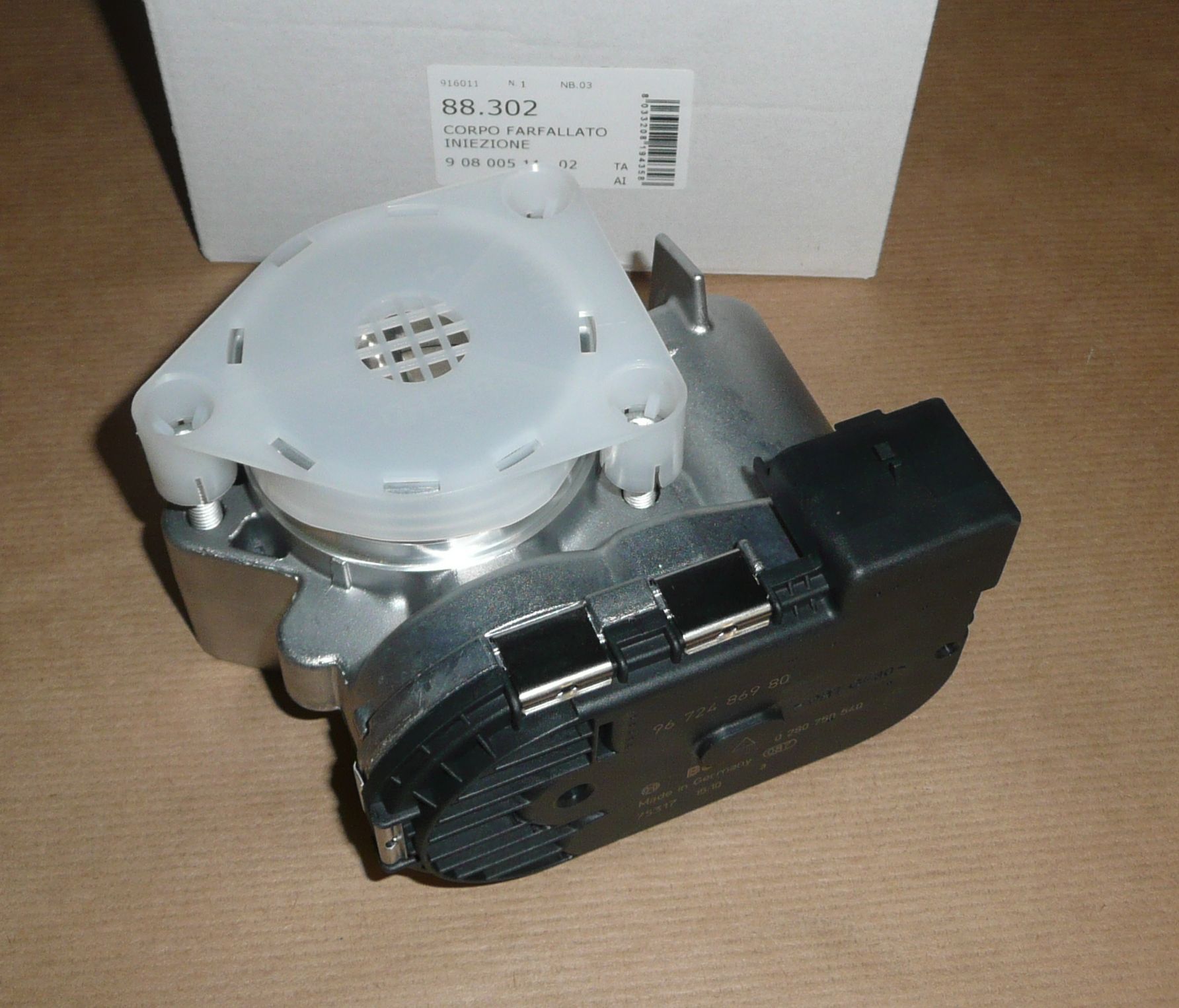 SID 88.302 ŠKRTÍCÍ KLAPKA C3 III P301 1.6VTI